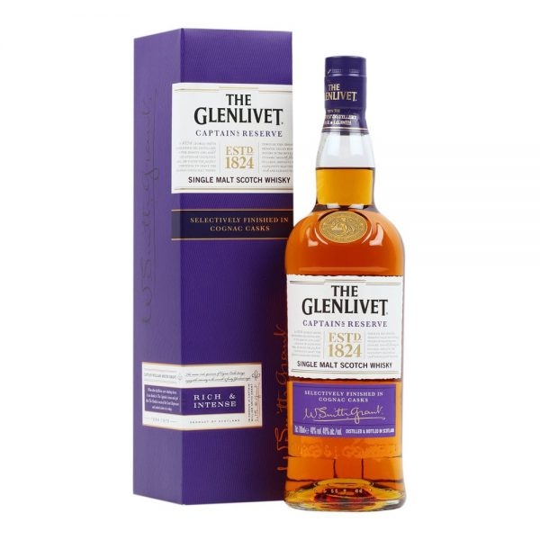 Rượu Glenlivet Captain’s Reserve-Cam kết rượu chuẩn