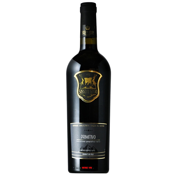Rượu Vang Sasso Al Vento Primitivo-Gía tốt nhất rẻ nhất