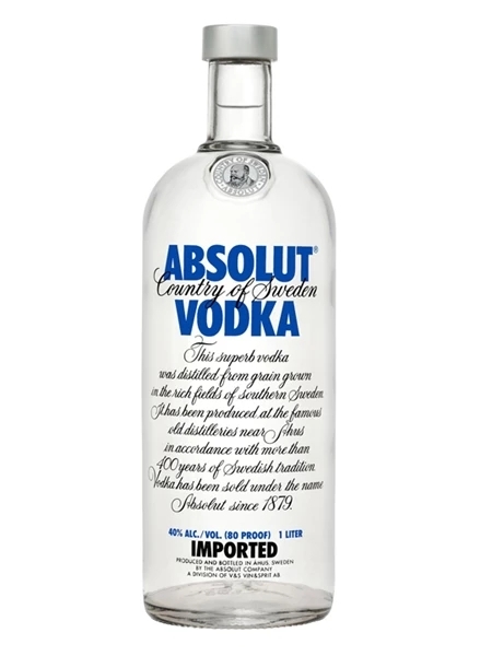 RƯƠU ABSOLUT VODKA- SỐ 1 THẾ GIỚI