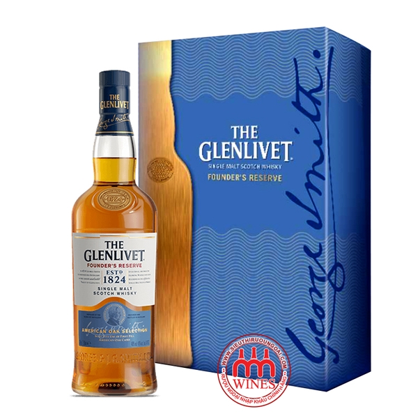 The Glenlivet 1824 Founder's Reserve Gift box