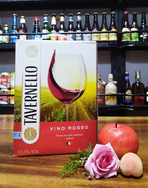 Rượu vang bịch Tavernello Vino Rosso 3L