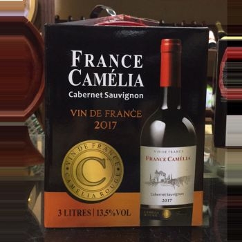 VANG BỊCH PHÁP FRANCE CAMELIA CABERNET SAUVIGNON 3L