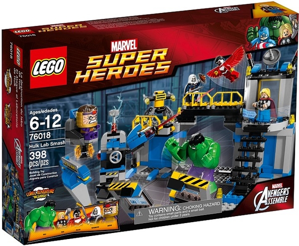 76018 LEGO® Avengers: Hulk Lab Smash – Đồ chơi LEGO