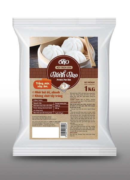Bột Bánh Bao ORO - Gói 1 KG