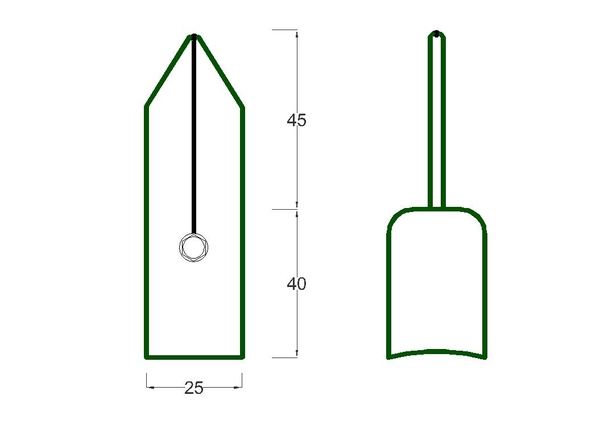 THƯỚC DÂY GẠT VỮA  1.8M