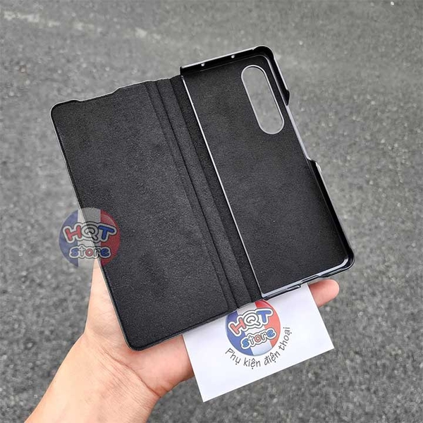 Bao da Likgus Leather Flip Cover cho Samsung Galaxy Z Fold 3 5G