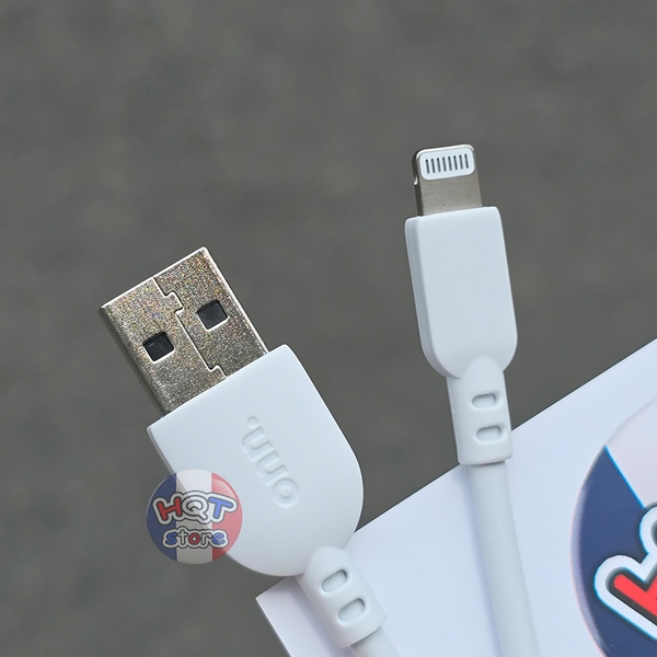 Cáp sạc nhanh A to Lightning có MFI hãng Onn Walmart dài 1.8m