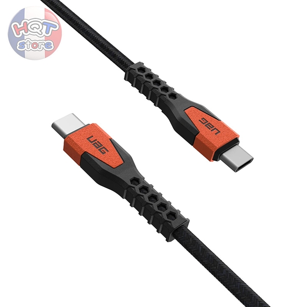 Cáp sạc nhanh C to C UAG Kevlar Core Cable 1.5m chống đứt gãy
