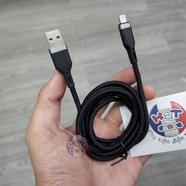 Cáp sạc nhanh USB-A to Lightning WiWU Platinum Data Cable PT01