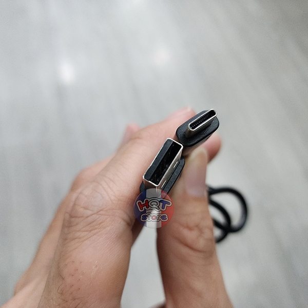 Cáp sạc USB-A to C 2A Aukey siêu ngắn 30cm cho pin dự phòng