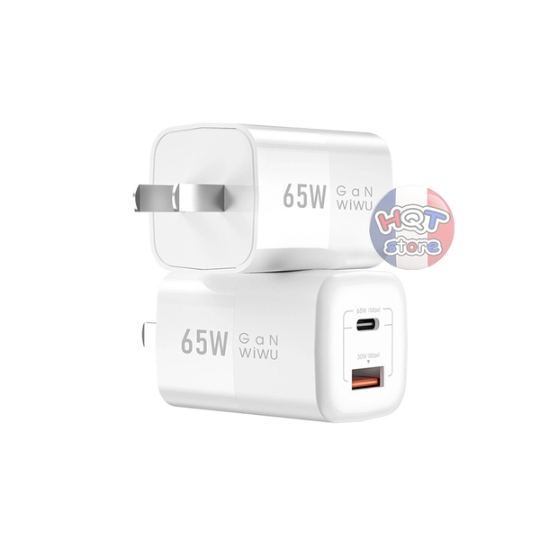 Củ sạc nhanh đa năng WiWU GaN Nano 65W PD QC Fast Charger