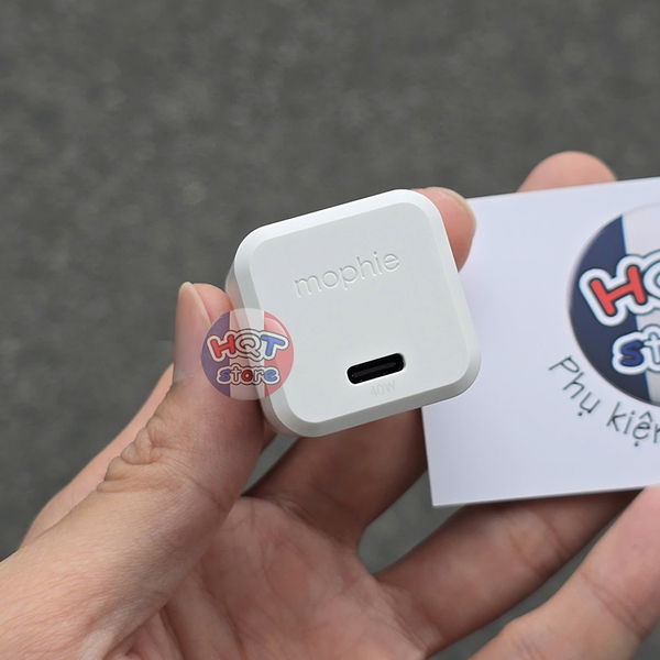 Củ sạc nhanh Mophie Essentials 40W USB-C PD GaN Wall Charger
