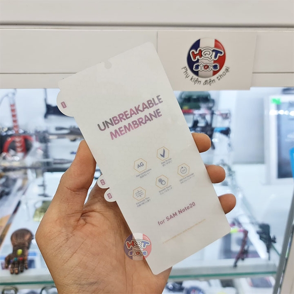 Dán PPF AG chống vân tay full màn hình cho Note 20 Ultra / Note 20