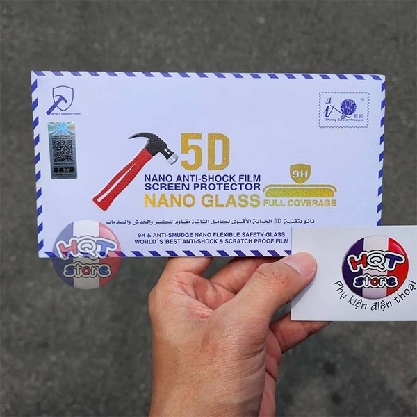 Dán Cường Lực Dẻo Full Màn Hình iTop 5D Nano Film cho IPhone