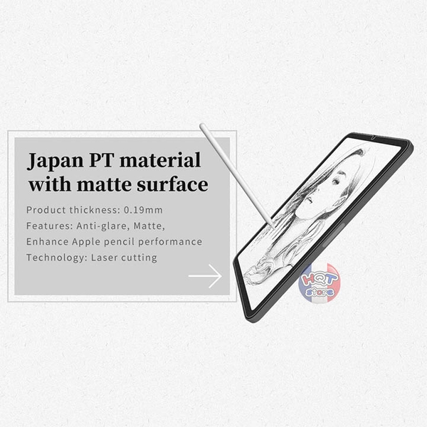 Dán màn hình Nillkin AG Paper-like chống vân tay IPad Mini 7 / Mini 6