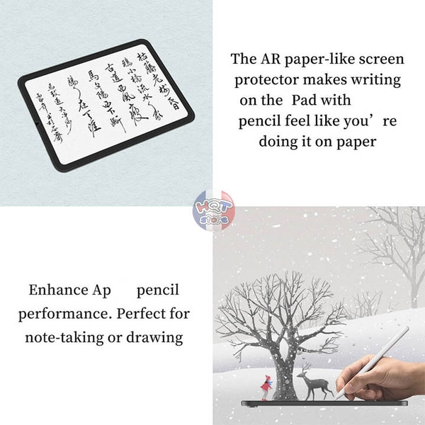 Dán màn hình Nillkin AG Paper-like chống vân tay IPad Mini 7 / Mini 6