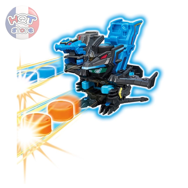 Đồ chơi bắn nắp chai Bottleman BOT-56 Black Dragon King G Takara Tomy