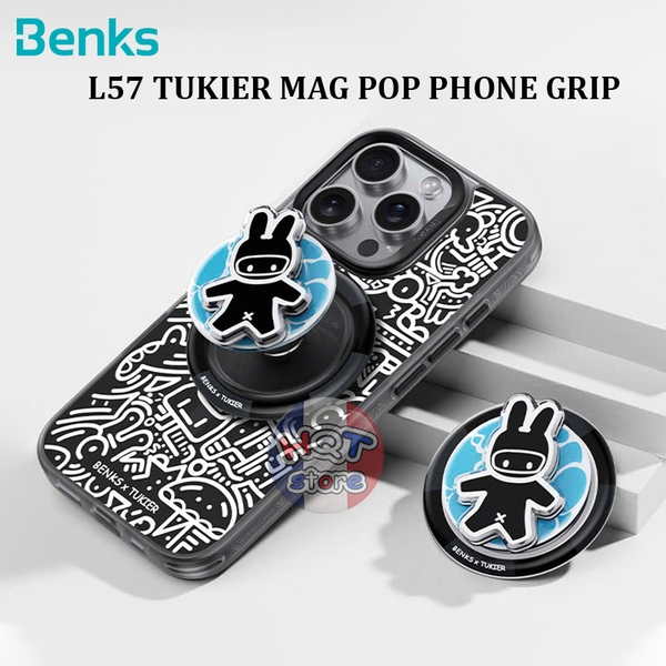 Giá đỡ nam châm Benks L57 Tukier Mag POP Phone Grip cho điện thoại