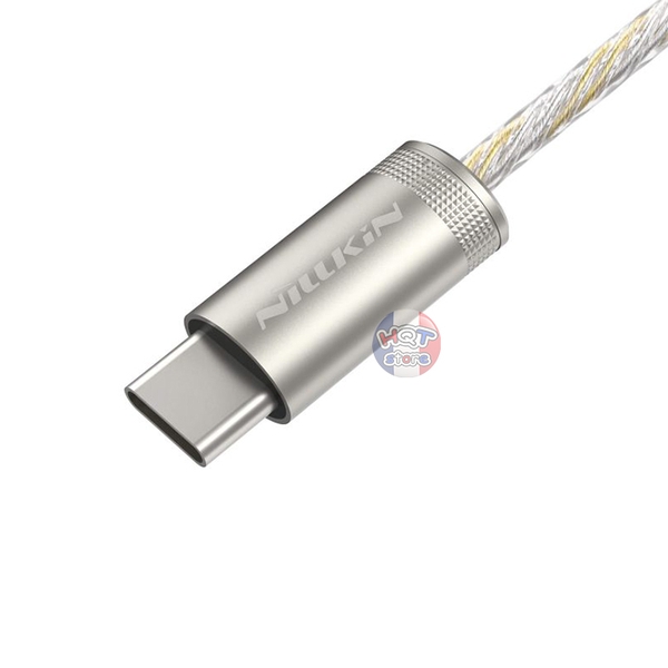 Jack chuyển đổi Type C to 3.5mm Adapter Nillkin NH2 Hifi Decode Pro