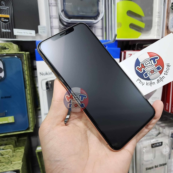 Kính chống vân tay Mocoll Matte 11 Pro Max 11Pro 11 XS Max XS X XR