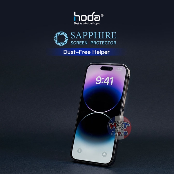 Kính cường lực full màn hình HODA SAPPHIRE IPhone 14 ProMax 14 Pro