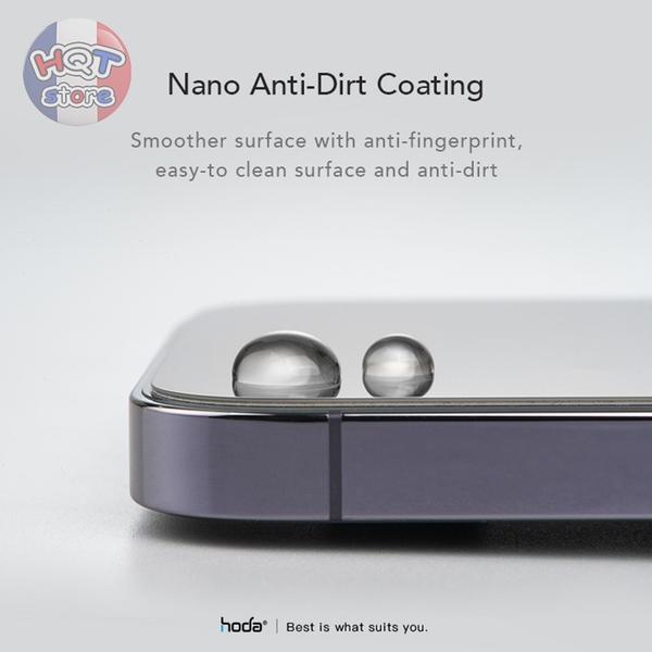 Kính cường lực HODA CLEAR 2.5D IPhone 16E / 14 / 13 / 13 Pro