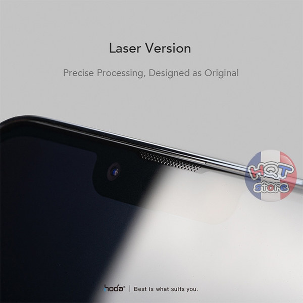 Kính HODA CLEAR 2.5D IPhone 13 Pro / 13 (Laser Dust-Free Helper)