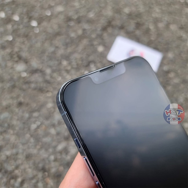 Kính chống vân tay ZEELOT SOLIDsleek Anti Glare cho IPhone 13 Pro / 13