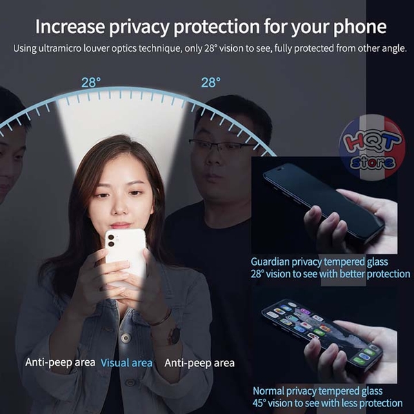 Kính cường lực chống nhìn trộm Nillkin Guardian 14 Pro Max / 14 Pro