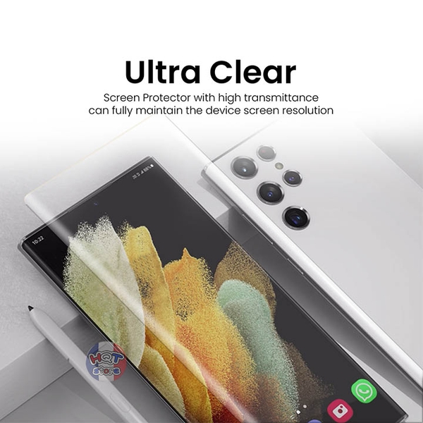Kính cường lực full keo UV ZEELOT cho Samsung S22 Ultra chính hãng