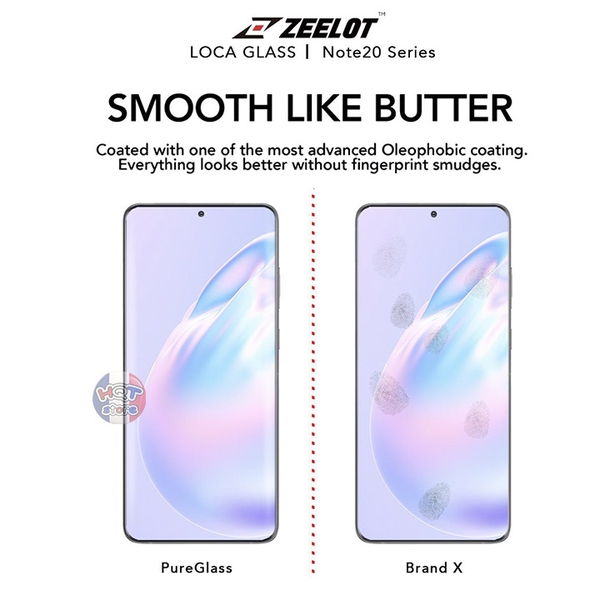 Kính cường lực full keo UV ZEELOT MATTE Samsung Note 20 Ultra