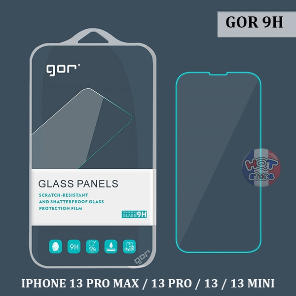 Kính cường lực Gor 9H cho IPhone 13 Pro Max / 13 Pro / 13 / 13 Mini