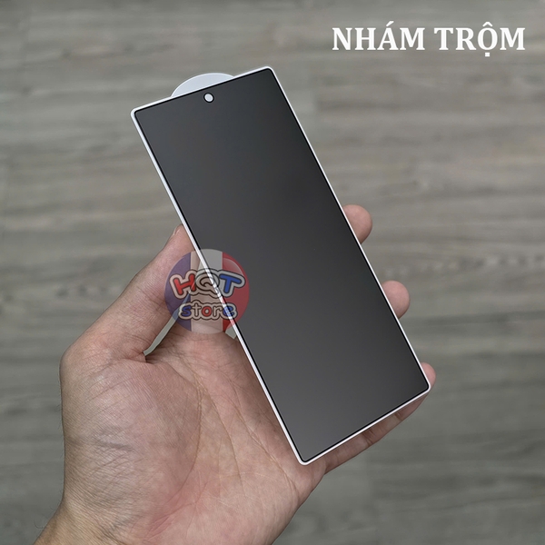 Kính cường lực trong, nhám, chống nhìn trộm, ánh sáng xanh Z Fold 7