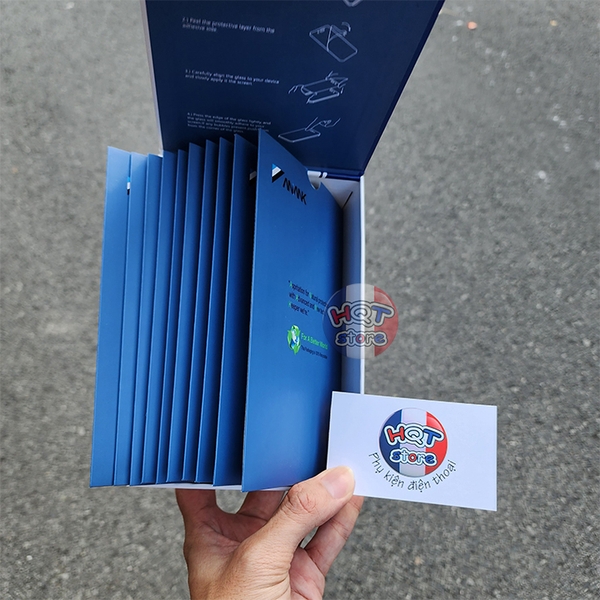 Kính cường lực trong suốt Anank Clear 2.5D iPhone 15 Pro Max / 15 Pro