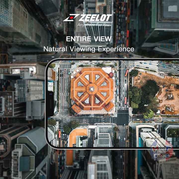 Kính cường lực full màn ZEELOT 2.5D Steel Wire HD Clear IPhone 12 Mini