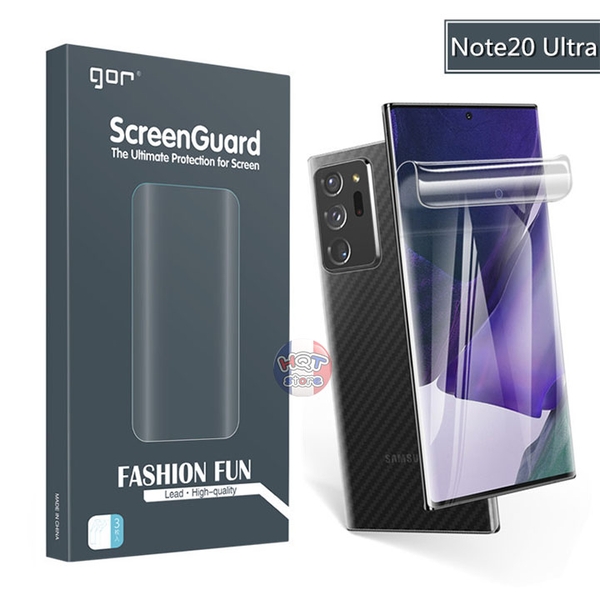 Miếng dán cường lực dẻo full màn hình Gor 6H cho Note 20 Ultra (5G)