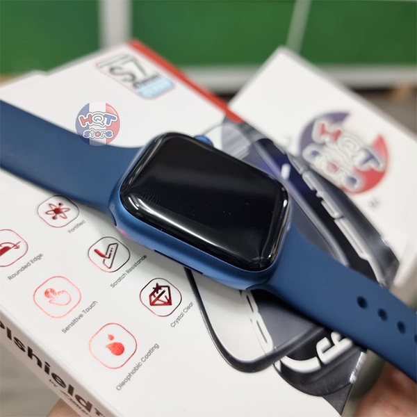 Miếng dán cường lực dẻo ZEELOT PIshield Hybrid Glass Apple Watch 7 8 9