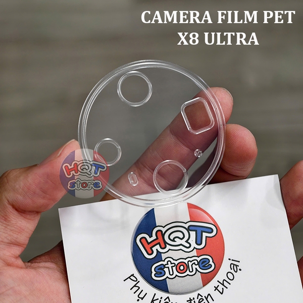 Miếng dán Film PET khoét lỗ Camera Oppo Find X8 Ultra