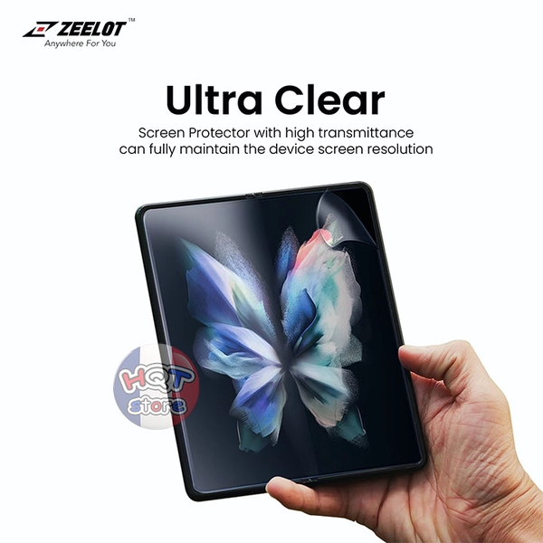 Miếng dán full màn hình Zeelot 4in1 Nano Film Protection Galaxy Z Fold 4