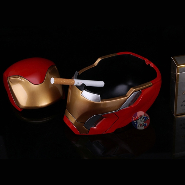 Mô hình đầu iRon Man Mark 50 Resin Polystone gạt tàn thuốc