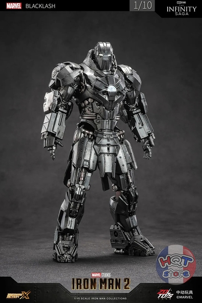 Mô hình Blacklash ZD Toys Whiplash Mark 2 iRon Man tỉ lệ 1/10 (Led)