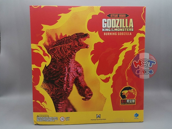 Mô hình Burning Godzilla Hiya Toys Statue 19.6cm SSG0136 chính hãng