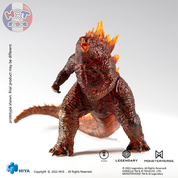 Mô hình Burning Godzilla Hiya Toys Statue 19.6cm SSG0136 chính hãng