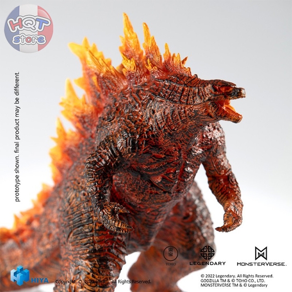 Mô hình Burning Godzilla Hiya Toys Statue 19.6cm SSG0136 chính hãng