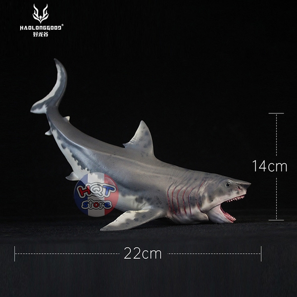 Mô hình Cá Mập Cổ Đại Megalodon Haolonggood tỉ lệ 1/35