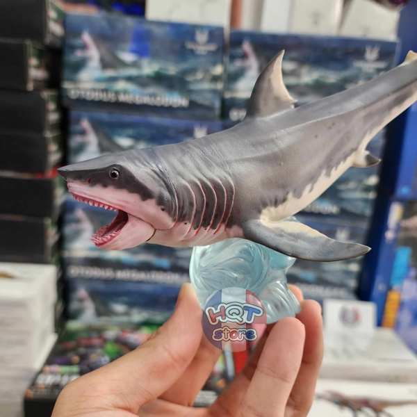 Mô hình Cá Mập Cổ Đại Megalodon Haolonggood tỉ lệ 1/35