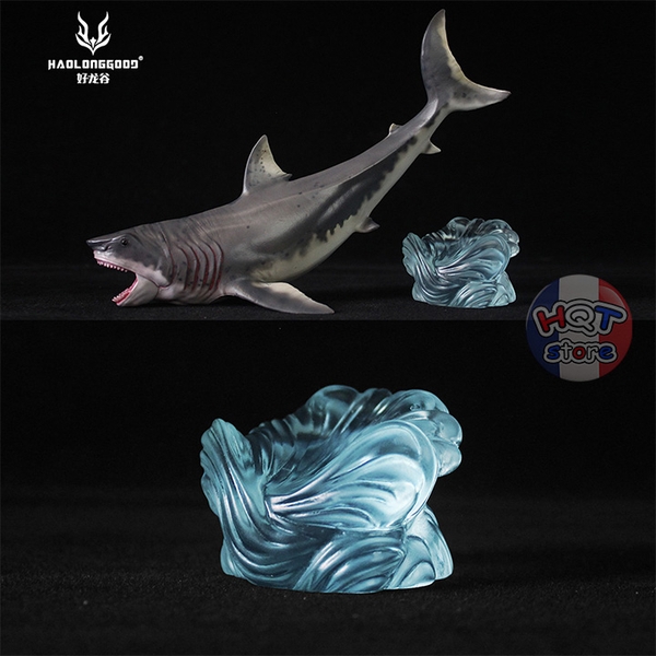 Mô hình Cá Mập Cổ Đại Megalodon Haolonggood tỉ lệ 1/35