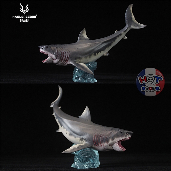 Mô hình Cá Mập Cổ Đại Megalodon Haolonggood tỉ lệ 1/35