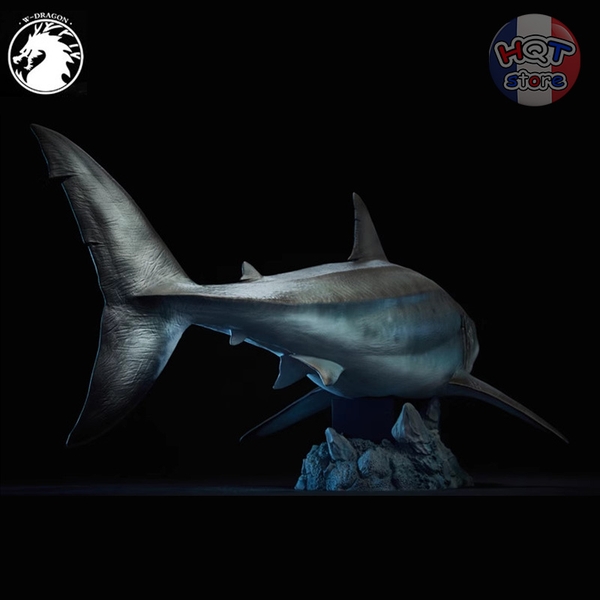 Mô hình Cá Mập Cổ Đại Megalodon W-Dragon tỉ lệ 1/35 45cm