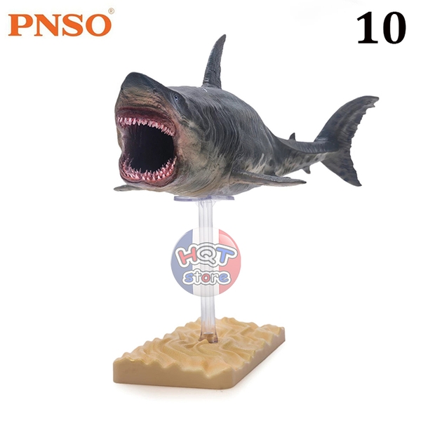 Mô hình Cá Mập Khổng Lồ Cổ Đại Megalodon Patton PNSO 10